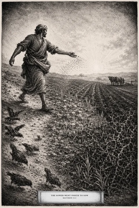 The Parables of the Kingdom — chapter plate