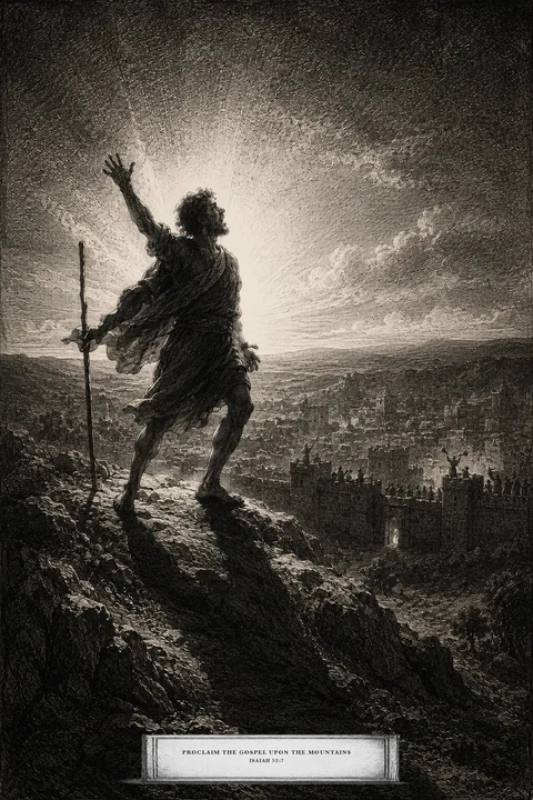 Gospel — chapter plate