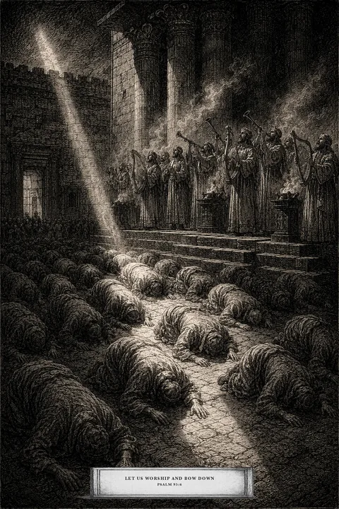 Worship — chapter plate