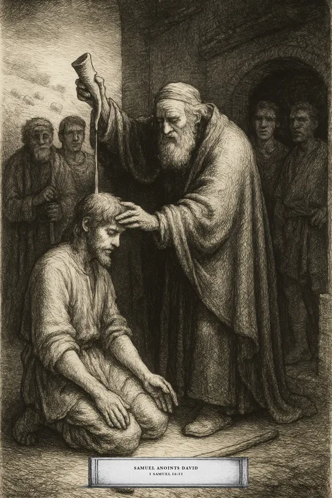 The Anointing — chapter plate