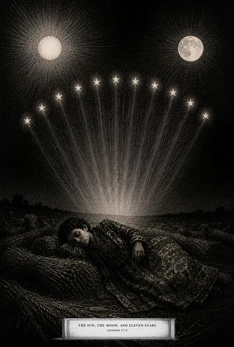 Sun, Moon, and Stars — chapter plate